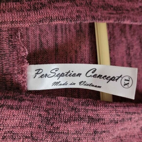 NEW PerSeption Concept Cardigan Open XL hi-low 3/4 sleeves Classic versatile NWT - Picture 11 of 12